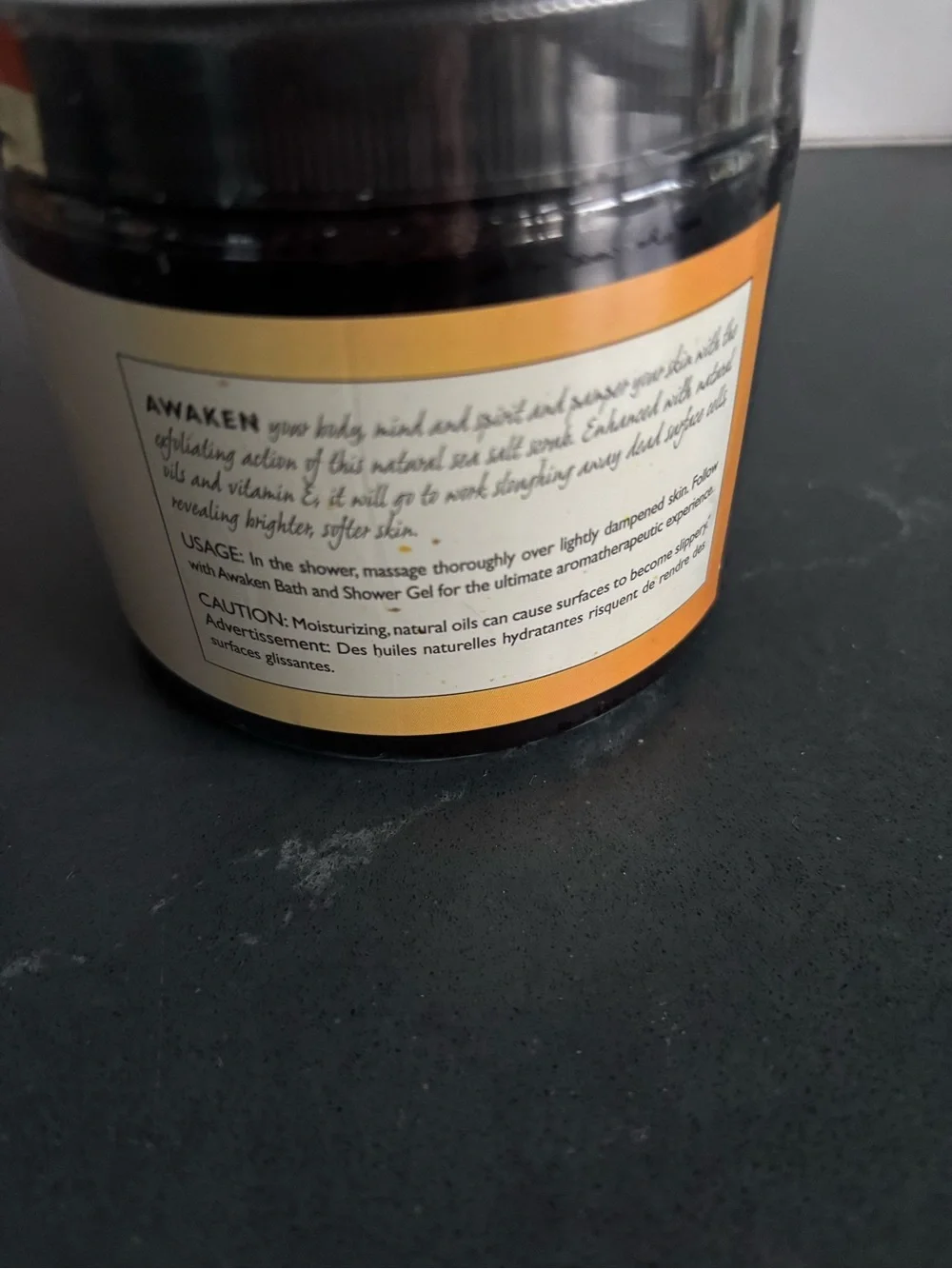 Awaken Sea Salt Scrub - Arbonne